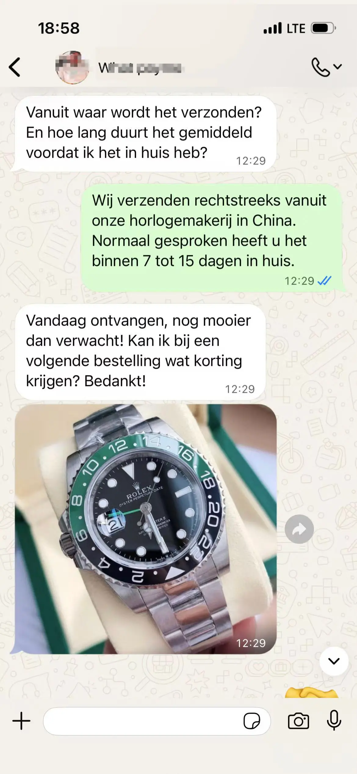 Live voorraad