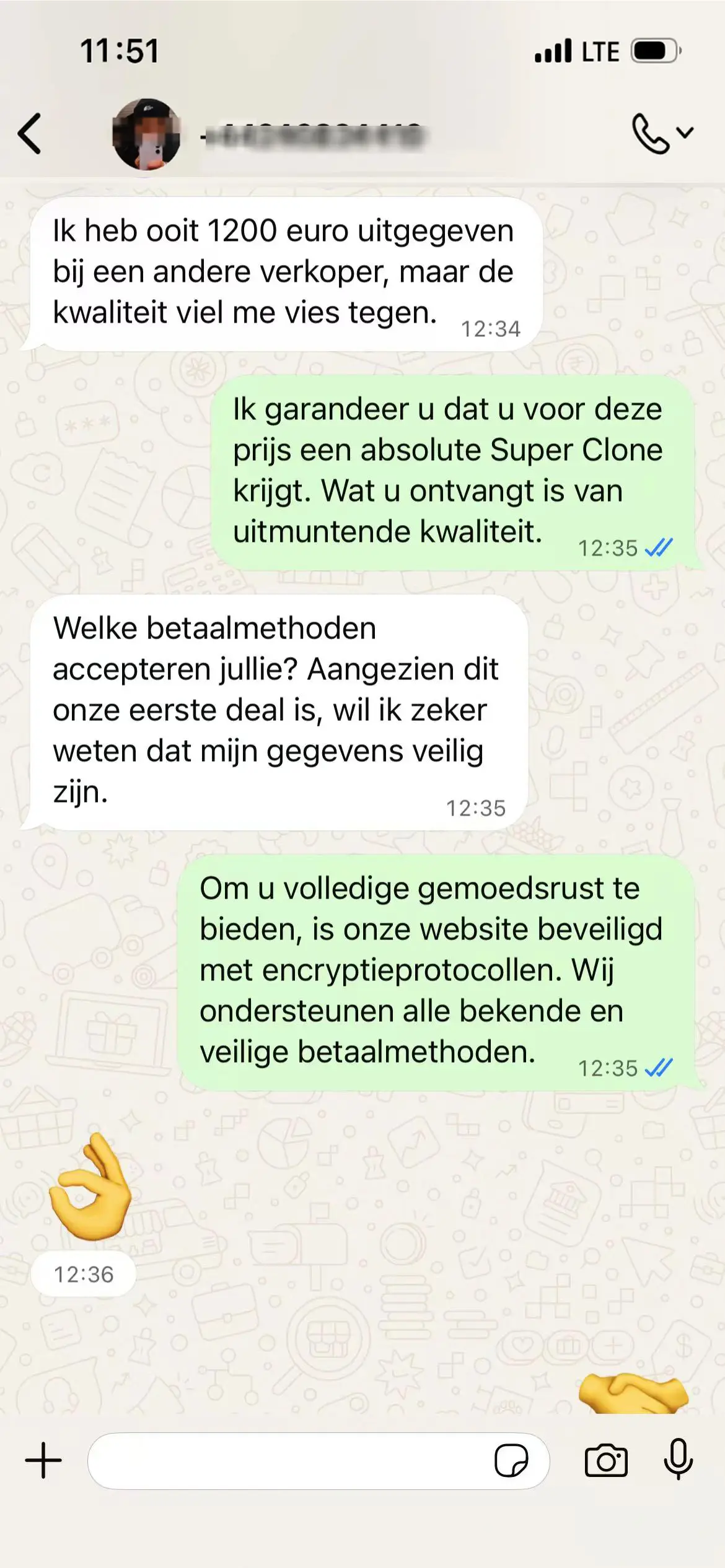 Veilige factuur